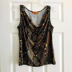 Ellen Tracy Python Tank